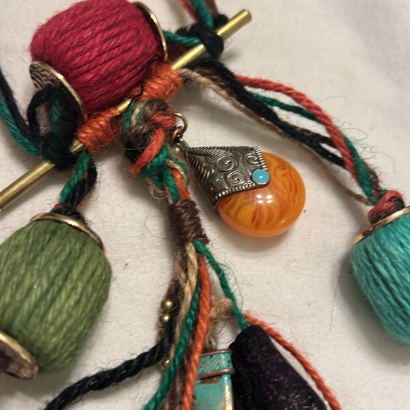 Handmade Bohemian Necklace - Picture 4 of 7